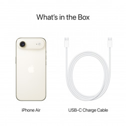 Смартфон Apple iPhone Air 256GB eSim, Light Gold