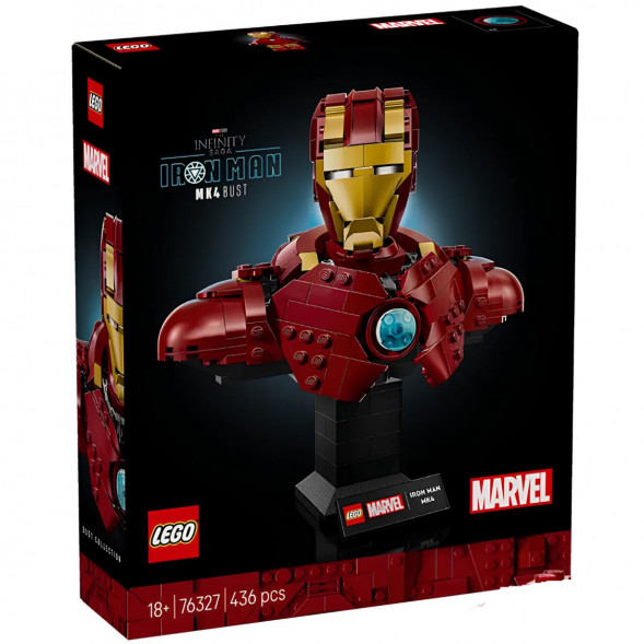Конструктор LEGO Super Heroes 76327 Бюст Железного человека MK4 в Хабаровске