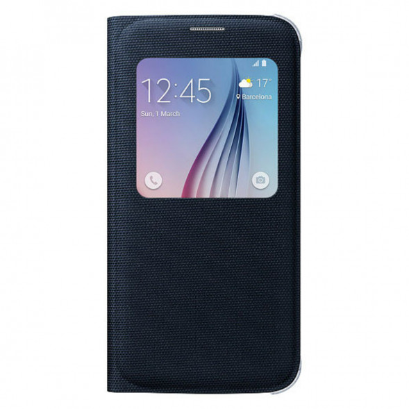 Чехол для Samsung Galaxy S6 S-View Cover (EF-CG920BBE), Black в Хабаровске