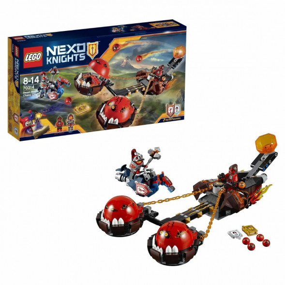 Конструктор LEGO Nexo Knights 70314 Безумная колесница Укротителя в Хабаровске