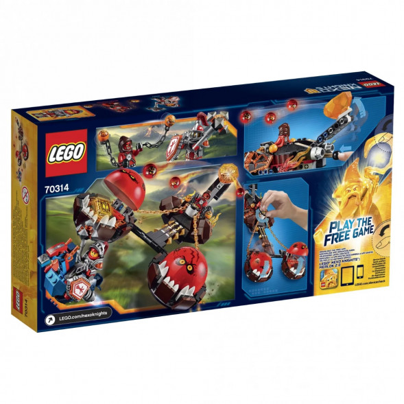 Конструктор LEGO Nexo Knights 70314 Безумная колесница Укротителя в Хабаровске