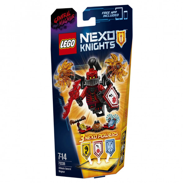 Конструктор LEGO Nexo Knights 70338 Генерал Магмар — Абсолютная сила в Хабаровске