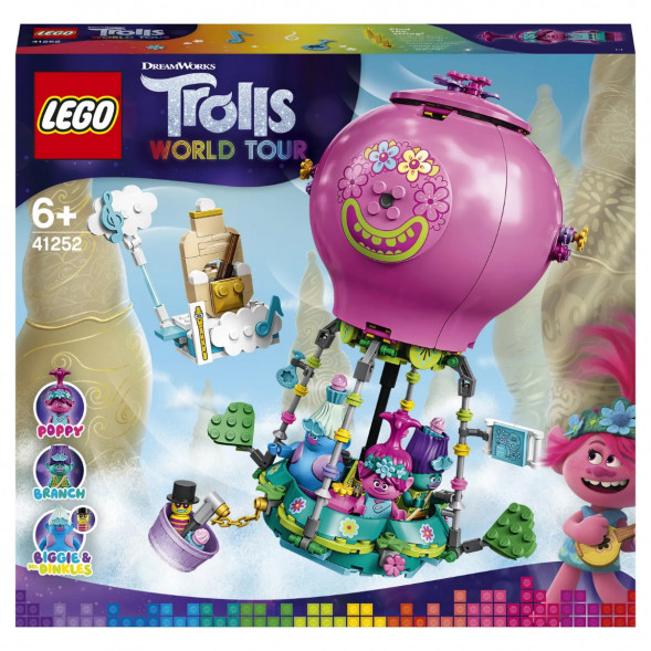 Конструктор LEGO Trolls 41252 Путешествие Розочки на воздушном шаре в Хабаровске