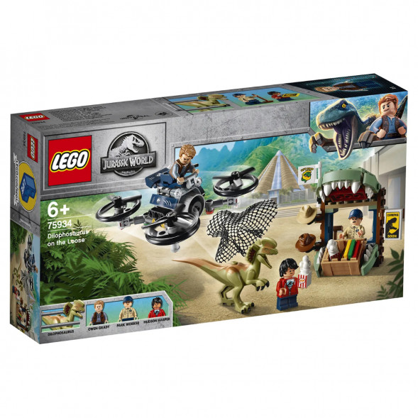 Конструктор LEGO Jurassic World 75934 Побег дилофозавра в Хабаровске