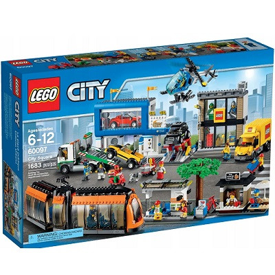 Конструктор LEGO City 60097 Городская площадь, 1683 дет. в Хабаровске