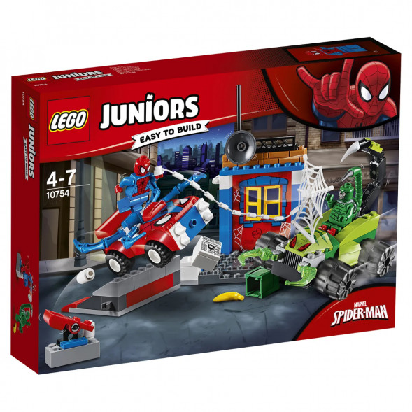 Конструктор LEGO Juniors 10754 Решающий бой Человека-паука против Скорпиона в Хабаровске