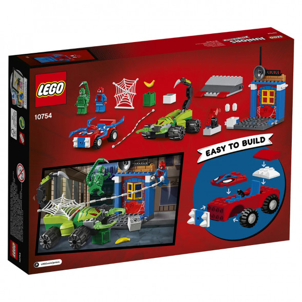 Конструктор LEGO Juniors 10754 Решающий бой Человека-паука против Скорпиона в Хабаровске