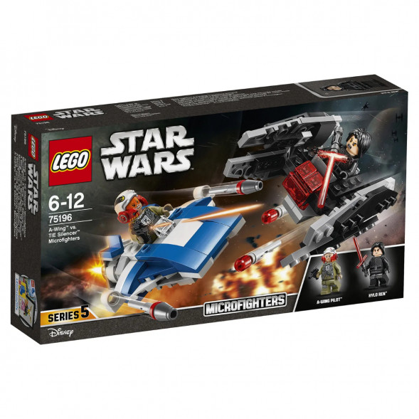 Конструктор LEGO Star Wars 75196 Истребитель типа A против бесшумного истребителя СИД в Хабаровске