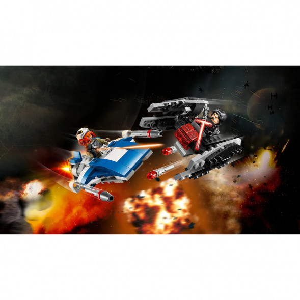 Конструктор LEGO Star Wars 75196 Истребитель типа A против бесшумного истребителя СИД в Хабаровске