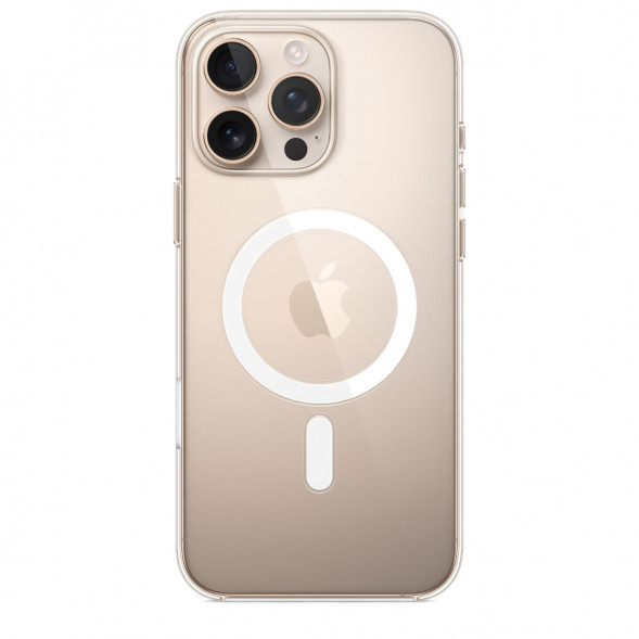 Чехол Apple Clear Case with MagSafe для iPhone 16 Pro Max, прозрачный (MA7F4ZM/A) в Хабаровске