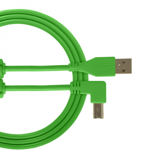 Аудиокабель UDG Ultimate Audio Cabel  USB 2.0 A-B 2 метра, зелёный в Хабаровске