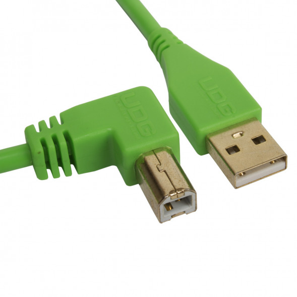 Аудиокабель UDG Ultimate Audio Cabel  USB 2.0 A-B 2 метра, зелёный в Хабаровске