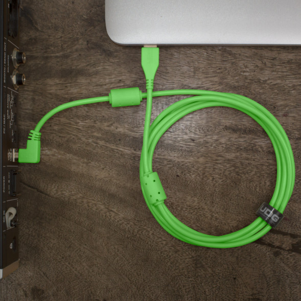 Аудиокабель UDG Ultimate Audio Cabel  USB 2.0 A-B 2 метра, зелёный в Хабаровске
