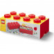 Пластиковый кубик для хранения LEGO Creator 4004, красный в Хабаровске