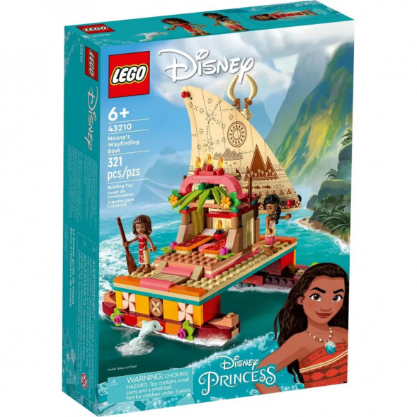 Конструктор LEGO Disney Princess 43210 Путеводная лодка Моаны в Хабаровске