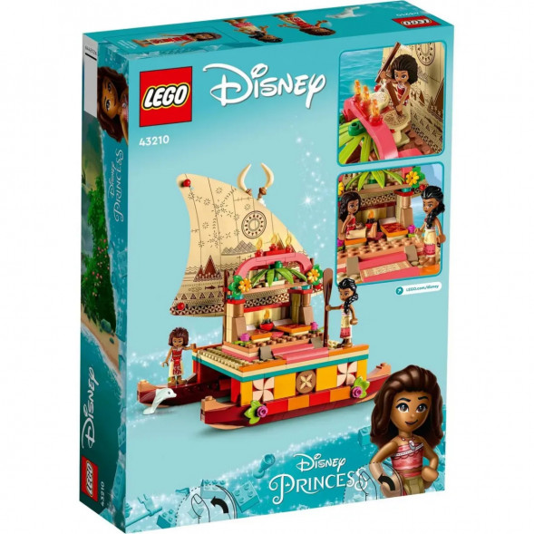 Конструктор LEGO Disney Princess 43210 Путеводная лодка Моаны в Хабаровске