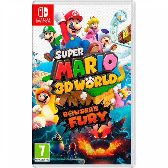 Игра Super Mario 3D World + Bowser&amp;#039;s Fury [Nintendo Switch, русские субтитры] в Хабаровске