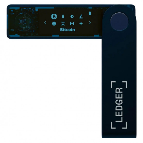 Аппаратный криптокошелек Ledger Nano X, Sapphire Blue в Хабаровске