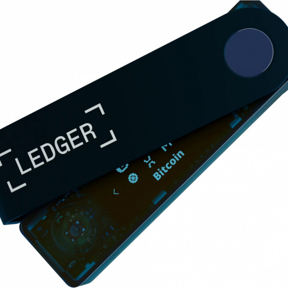 Аппаратный криптокошелек Ledger Nano X, Sapphire Blue в Хабаровске