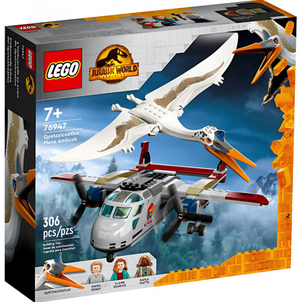 Конструктор LEGO Jurassic World 76947 Кетцалькоатль: нападение на самолёт в Хабаровске