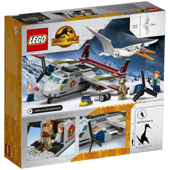 Конструктор LEGO Jurassic World 76947 Кетцалькоатль: нападение на самолёт в Хабаровске