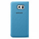 Чехол для Samsung Galaxy S6 S-View Cover (EF-CG920BLE), Blue в Хабаровске