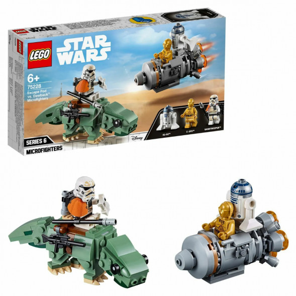 Конструктор LEGO Star Wars 75228 Спасательная капсула Микрофайтеры дьюбэк в Хабаровске
