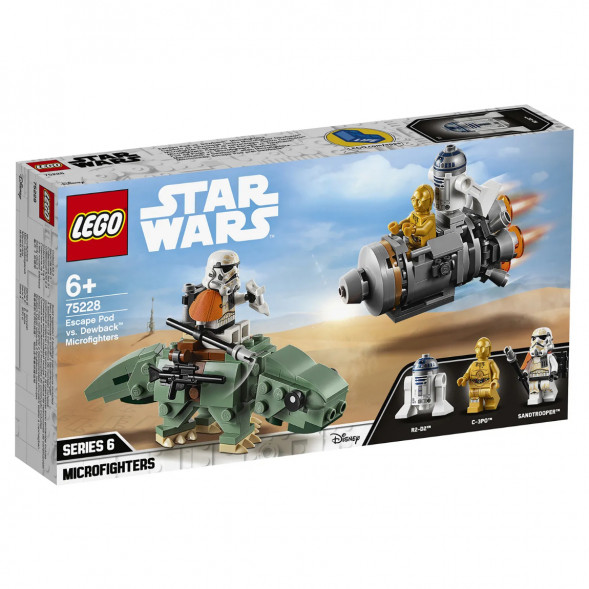 Конструктор LEGO Star Wars 75228 Спасательная капсула Микрофайтеры дьюбэк в Хабаровске