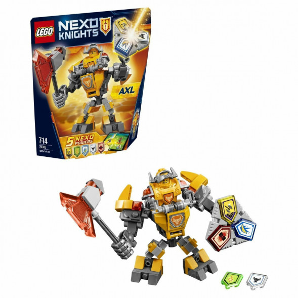 Конструктор LEGO Nexo Knights 70365 Боевые доспехи Акселя в Хабаровске