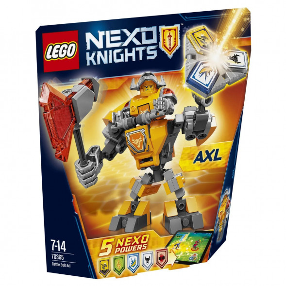 Конструктор LEGO Nexo Knights 70365 Боевые доспехи Акселя в Хабаровске