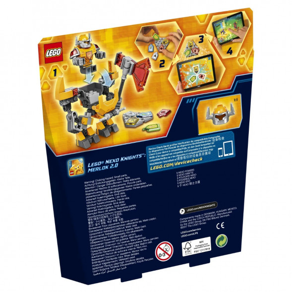 Конструктор LEGO Nexo Knights 70365 Боевые доспехи Акселя в Хабаровске