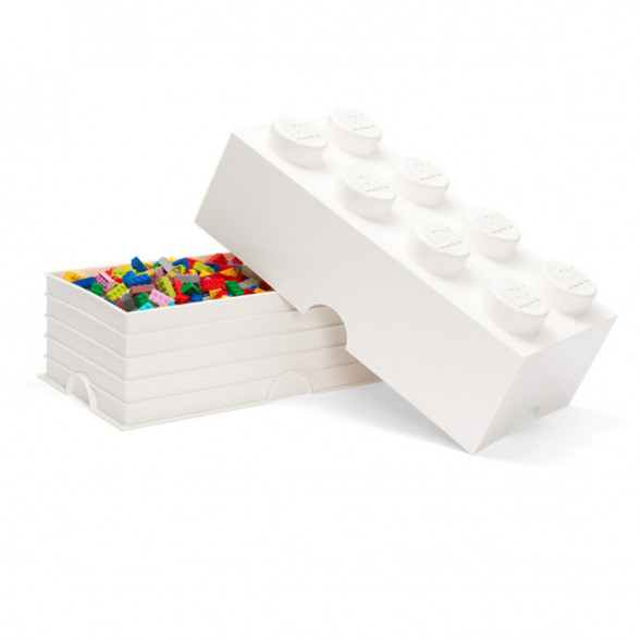 Пластиковый кубик для хранения LEGO Creator 4004, белый в Хабаровске