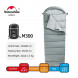 Спальный мешок Naturehike M300 (Левый), серый в Хабаровске