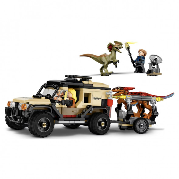 Конструктор LEGO Jurassic World 76951 Перевозка пирораптора и дилофозавра в Хабаровске