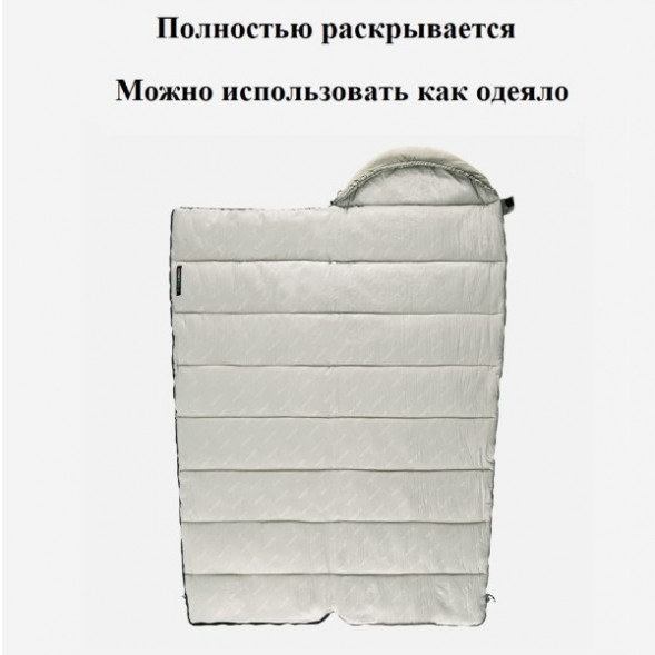 Спальный мешок Naturehike M300 (Левый), зеленый в Хабаровске