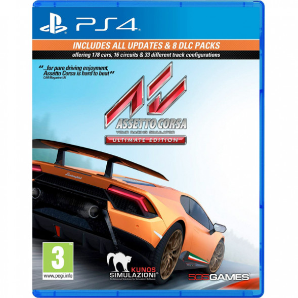 Игра Assetto Corsa. Ultimate Edition [PS4, русские субтитры] в Хабаровске