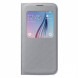 Чехол для Samsung Galaxy S6 S-View Cover (EF-CG920BSE), Silver в Хабаровске