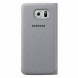 Чехол для Samsung Galaxy S6 S-View Cover (EF-CG920BSE), Silver в Хабаровске