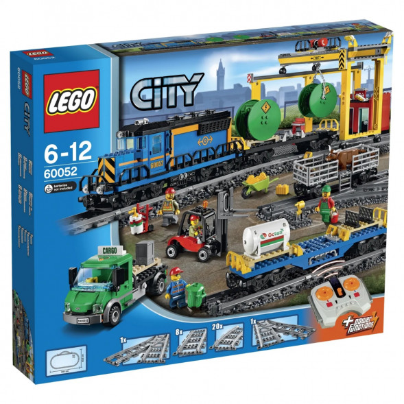 Конструктор LEGO City Trains 60052 Грузовой поезд в Хабаровске