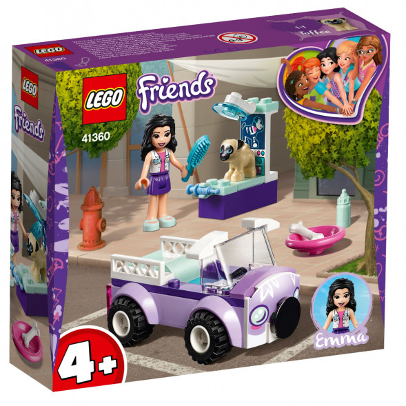 Конструктор LEGO Friends 41360 Передвижная ветклиника Эммы в Хабаровске