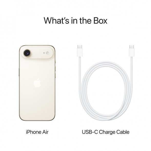 Смартфон Apple iPhone Air 512GB eSim, Light Gold в Хабаровске