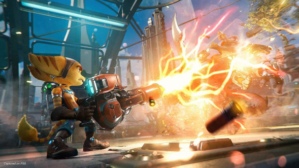 Игра Ratchet &amp;amp; Clank: Сквозь Миры [PS5, русская версия] в Хабаровске