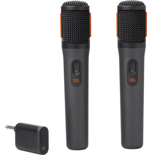 Беспроводной микрофон JBL PartyBox Wireless Mic (2 шт.) черный в Хабаровске