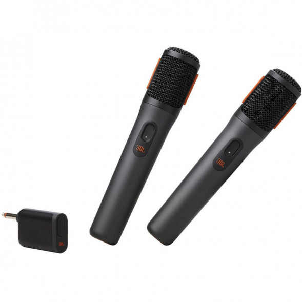 Беспроводной микрофон JBL PartyBox Wireless Mic (2 шт.) черный в Хабаровске