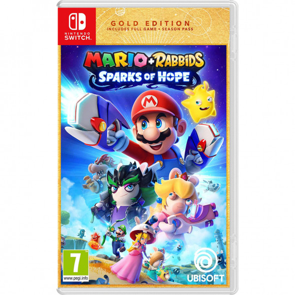 Игра Mario + Rabbids: Sparks of Hope. Gold Edition [Nintendo Switch, русские субтитры] в Хабаровске