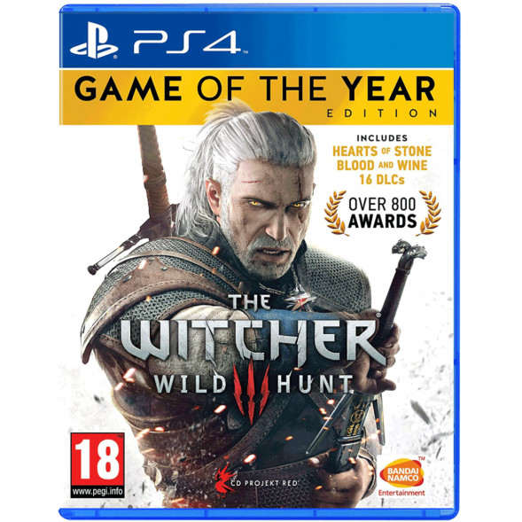 Игра Witcher 3: Wild Hunt (Ведьмак 3: Дикая Охота) Game of the year Edition [PS4, русские субтитры] в Хабаровске