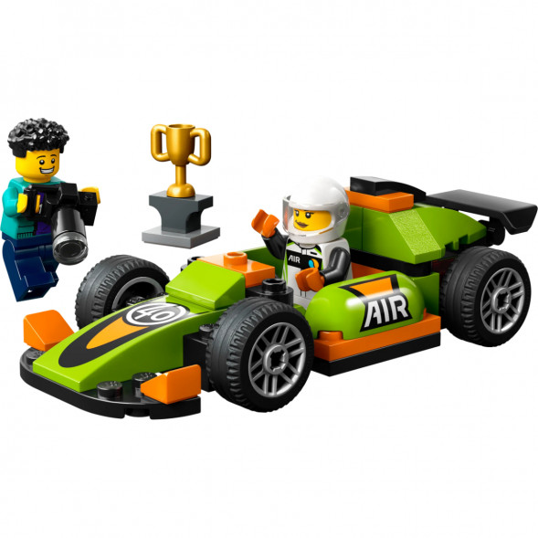 Конструктор LEGO City 60399 Зеленый Гоночный автомобиль в Хабаровске