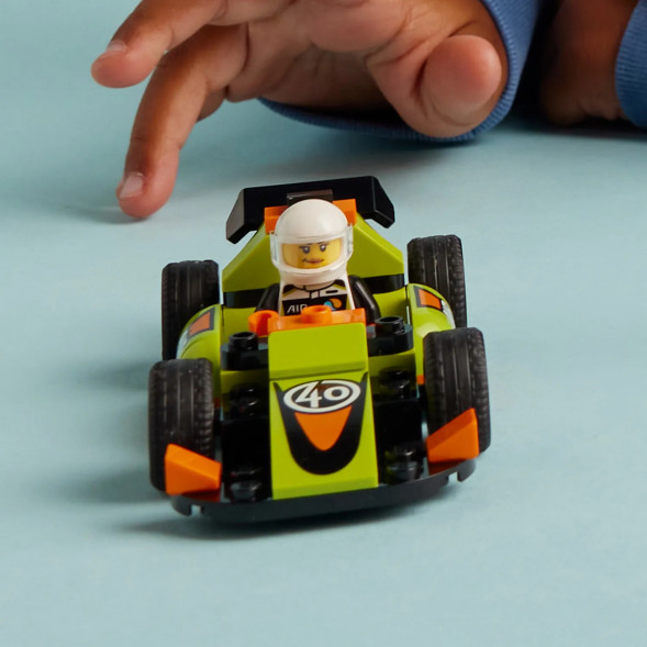Конструктор LEGO City 60399 Зеленый Гоночный автомобиль в Хабаровске