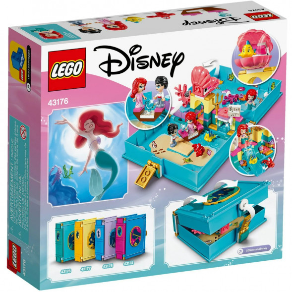 Конструктор LEGO Disney Princess 43176 Книга сказочных приключений Ариэль в Хабаровске
