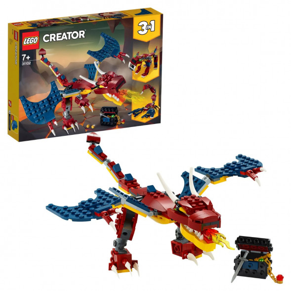 Конструктор LEGO Creator 31102 Огненный дракон в Хабаровске